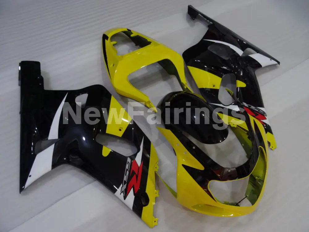 Yellow and Black White Factory Style - GSX-R600 01-03