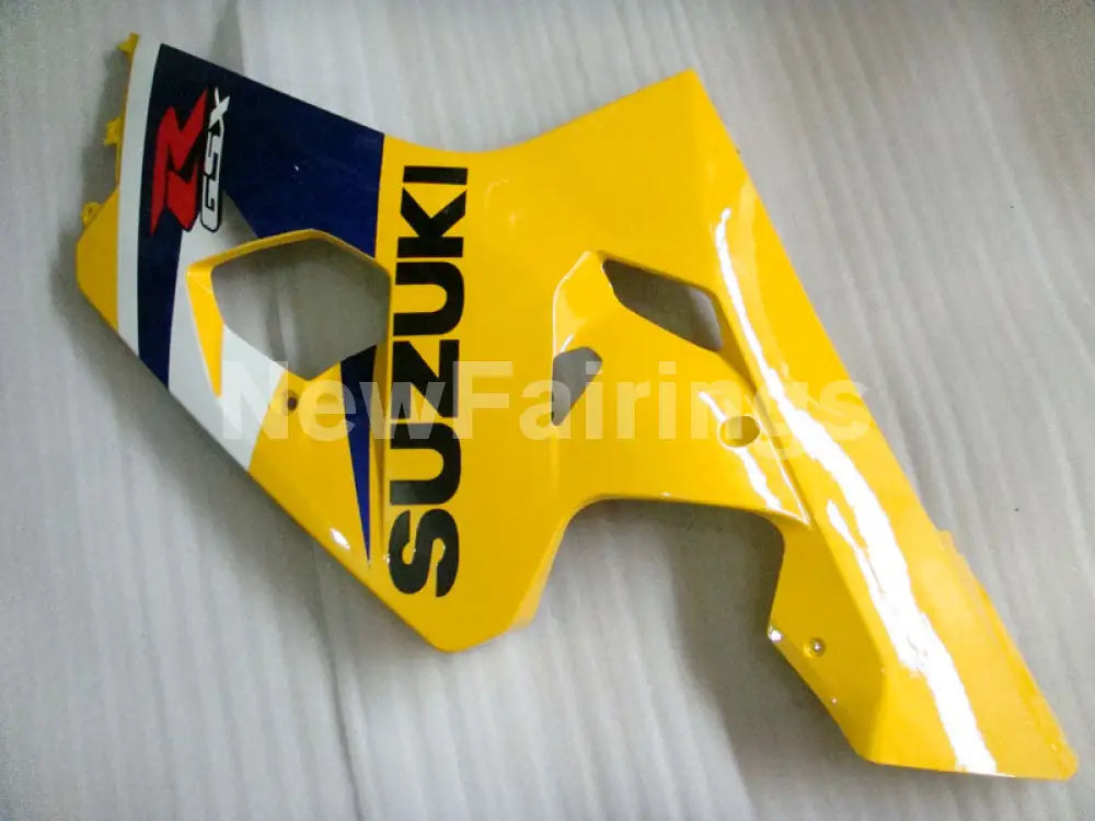 Yellow and Blue Factory Style - GSX-R600 04-05 Fairing Kit -