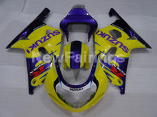Load image into Gallery viewer, Yellow and Purple Factory Style - GSX-R600 01-03 Fairing Kit