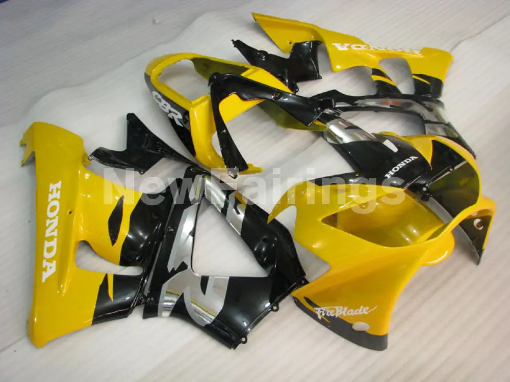 Yellow and Silver Black Factory Style - CBR 929 RR 00-01