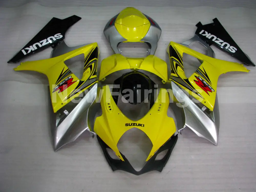 Yellow and Silver Black Factory Style - GSX - R1000 07 - 08