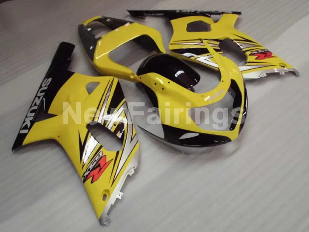 Yellow and Silver Black Factory Style - GSX-R600 01-03