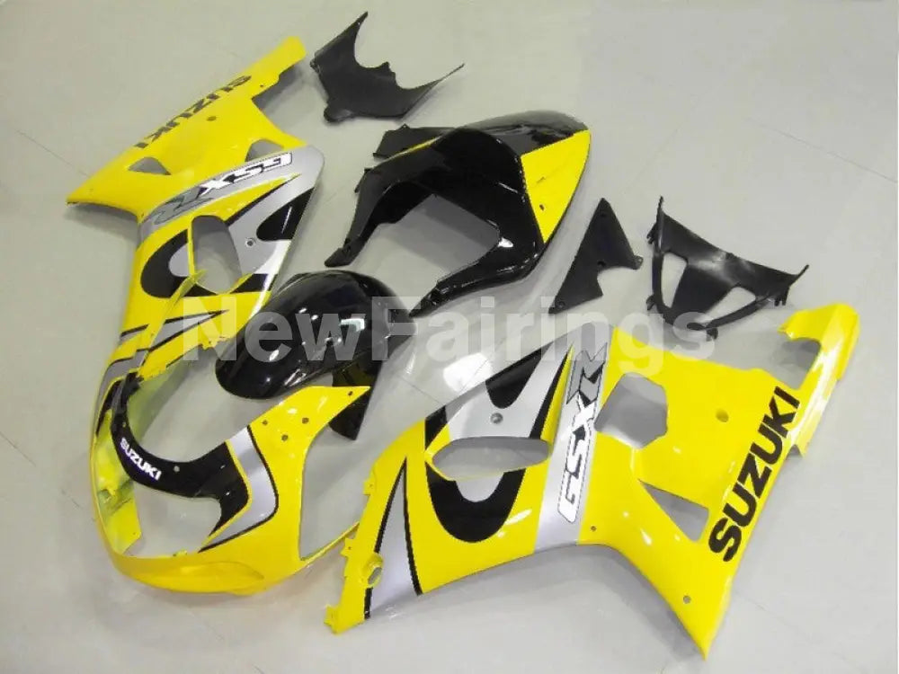 Yellow Black and Silver Factory Style - GSX-R600 01-03