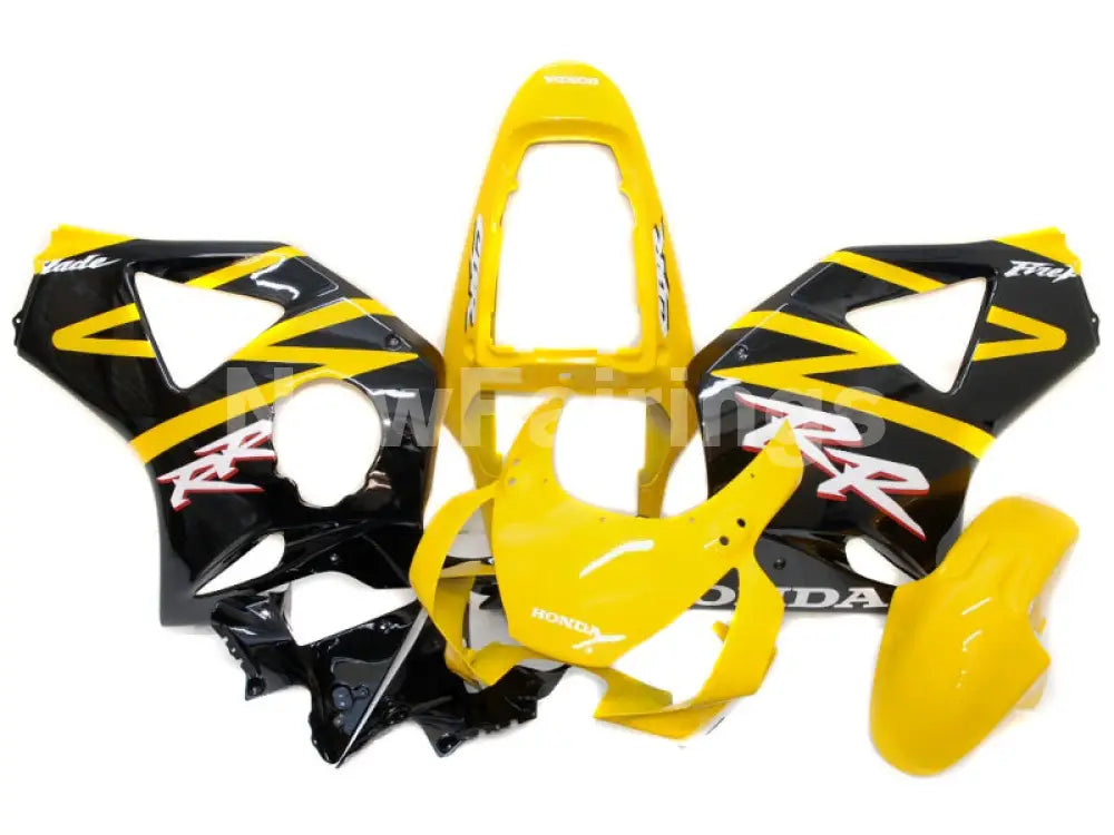 Yellow Black Factory Style - CBR 954 RR 02-03 Fairing Kit -