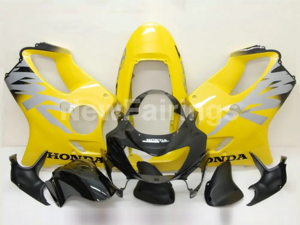 Yellow Black Factory Style - CBR600 F4 99-00 Fairing Kit -