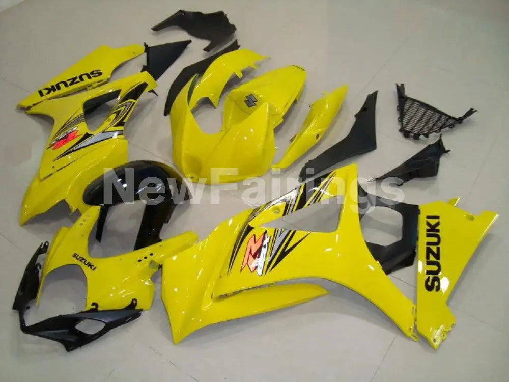 Yellow Black Factory Style - GSX - R1000 07 - 08 Fairing