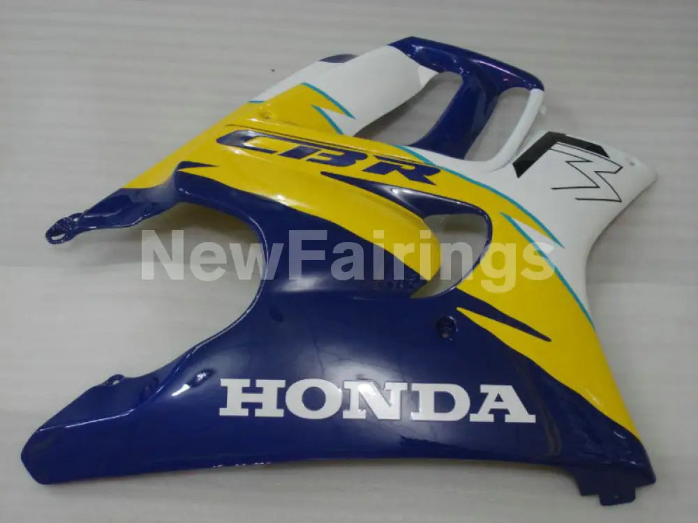 Yellow and Blue White Factory Style - CBR600 F3 97-98