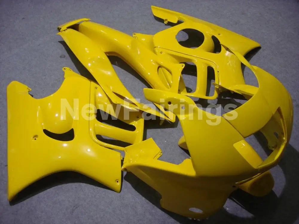 All Yellow No decals - CBR600 F3 97-98 Fairing Kit -