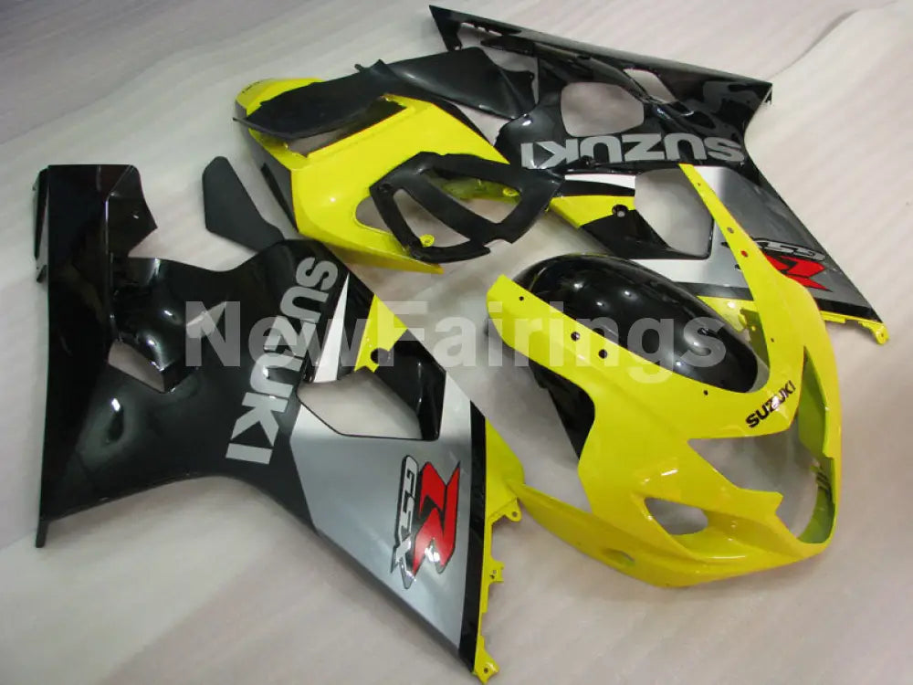 Yellow Silver and Black Factory Style - GSX-R600 04-05