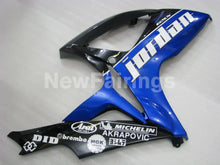 Load image into Gallery viewer, Black and Blue Jordan - GSX-R600 06-07 Fairing Kit -