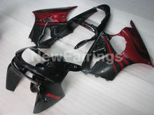 Load image into Gallery viewer, Black and Red Flame - NINJA ZX-6R 98-99 Fairing Kit Vehicles &amp; Parts &gt; Vehicle Parts &amp; Accessories &gt; Motor Vehicle