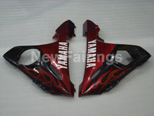 Load image into Gallery viewer, Black and Red Flame - YZF-R6 03-04 Fairing Kit Vehicles &amp; Parts &gt; Vehicle Parts &amp; Accessories &gt; Motor Vehicle Parts &gt;