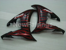 Load image into Gallery viewer, Black and Red Flame - YZF-R6 03-04 Fairing Kit Vehicles &amp; Parts &gt; Vehicle Parts &amp; Accessories &gt; Motor Vehicle Parts &gt;