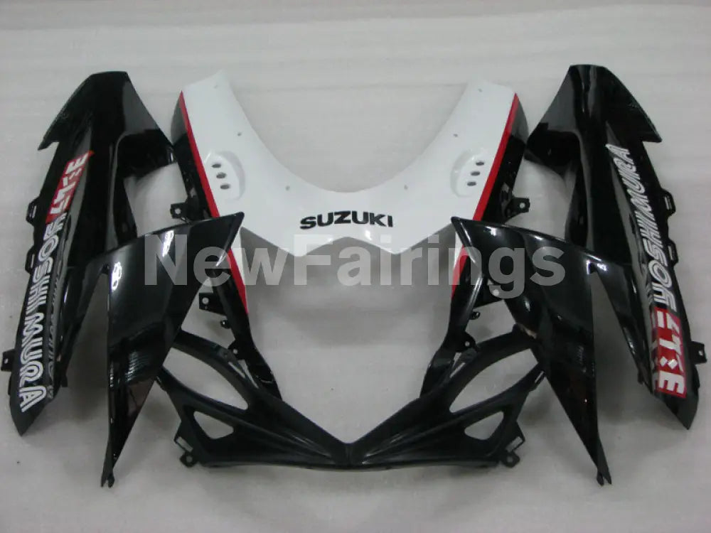 Black and White Red Factory Style - GSX-R750 11-24 Fairing