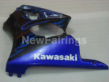 Load image into Gallery viewer, Black and Blue Flame NINJA ZX 6R 00 02 Fairing Kit Vehicles