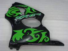 Load image into Gallery viewer, Black and Green Factory Style - NINJA ZX-6R 00-02 Fairing