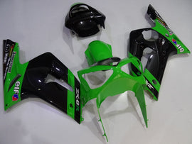 Black and Green Factory Style - NINJA ZX-6R 03-04 Fairing