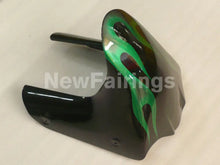 Load image into Gallery viewer, Black and Green Flame - YZF600R Thundercat 96-07 Fairing Kit Vehicles &amp; Parts > Vehicle Parts &amp; Accessories > Motor