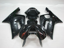 Load image into Gallery viewer, Black and Grey Flame - NINJA ZX-6R 03-04 Fairing Kit