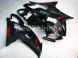 Black and Matte Black Factory Style - YZF-R6 08-16 Fairing Kit Vehicles & Parts > Vehicle Parts & Accessories > Motor