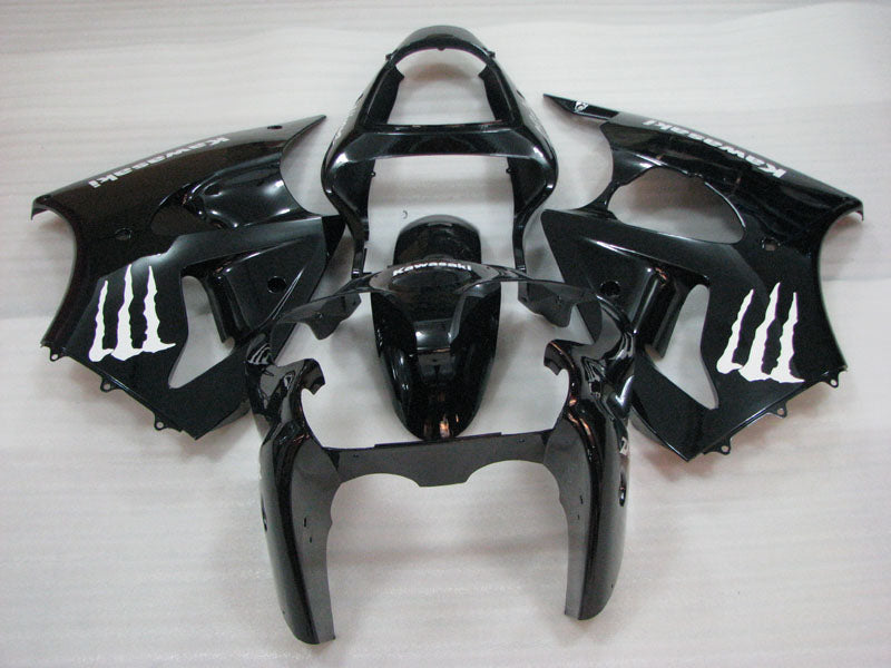 Black Monster - NINJA ZX-6R 00-02 Fairing Kit - Vehicles &