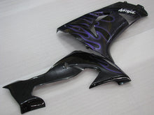 Load image into Gallery viewer, Black and Purple Flame - NINJA ZX-10R 06-07 Fairing Kit