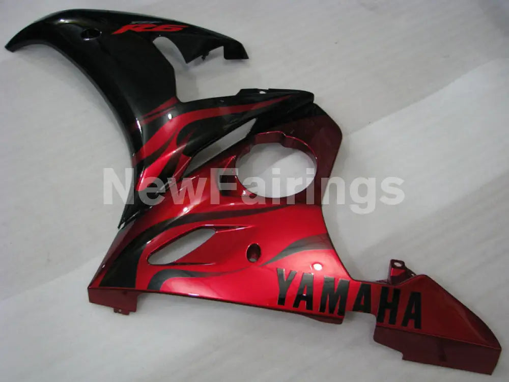 Black and Red Factory Style - YZF-R6 03-04 Fairing Kit Vehicles & Parts > Vehicle Parts & Accessories > Motor Vehicle