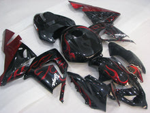 Load image into Gallery viewer, Black and Red Flame - NINJA ZX-10R 04-05 Fairing Kit