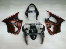 Load image into Gallery viewer, Black Red Flame NINJA ZX 6R 00 02 Fairing Kit Vehicles &amp;
