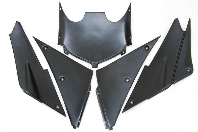 Black and Red Flame - NINJA ZX-6R 05-06 Fairing Kit