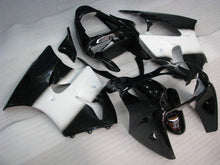 Load image into Gallery viewer, Black and White No decals - NINJA ZX-6R 00-02 Fairing Kit