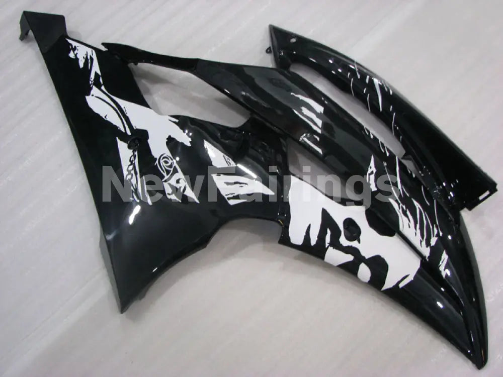 Black White Factory Style - YZF-R6 08-16 Fairing Kit Vehicles & Parts > Vehicle Parts & Accessories > Motor Vehicle