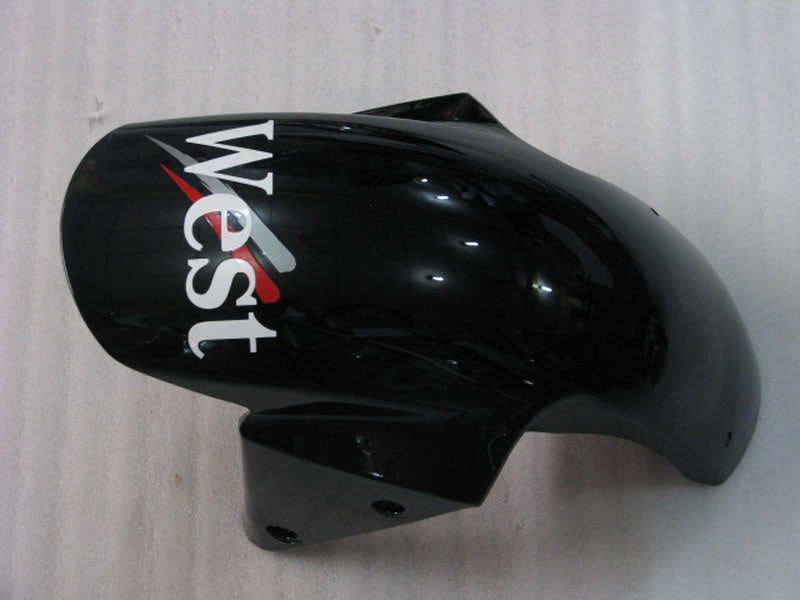 Black and White West - NINJA ZX-6R 03-04 Fairing Kit