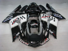 Load image into Gallery viewer, Black and White West - NINJA ZX-6R 03-04 Fairing Kit