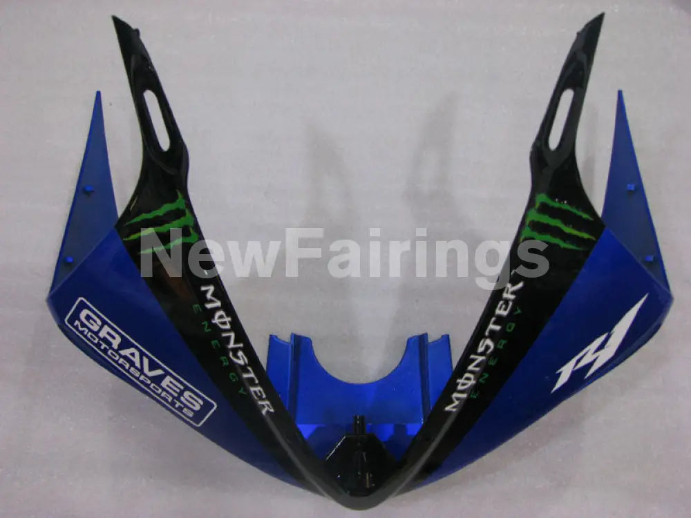 Blue and Black Monster - YZF-R6 03-04 Fairing Kit Vehicles & Parts > Vehicle Parts & Accessories > Motor Vehicle Parts