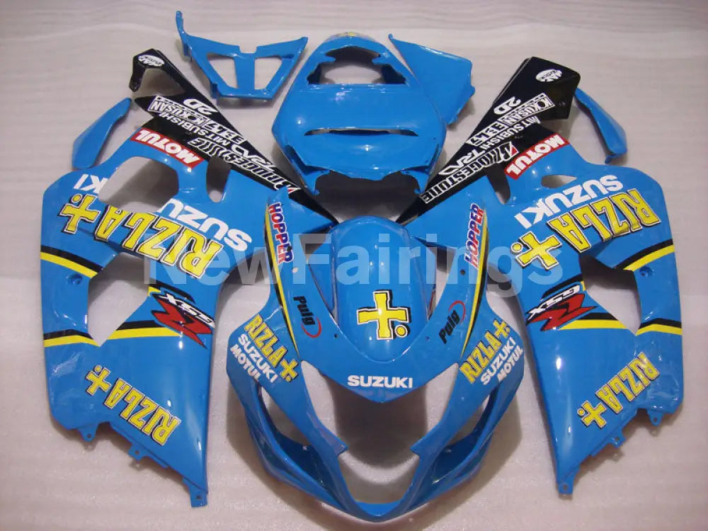 Gsx R600 Rizla Kit Complete GSX-R600 04-05 Fairing Kit - Genuine Blue & Black Rizla ...