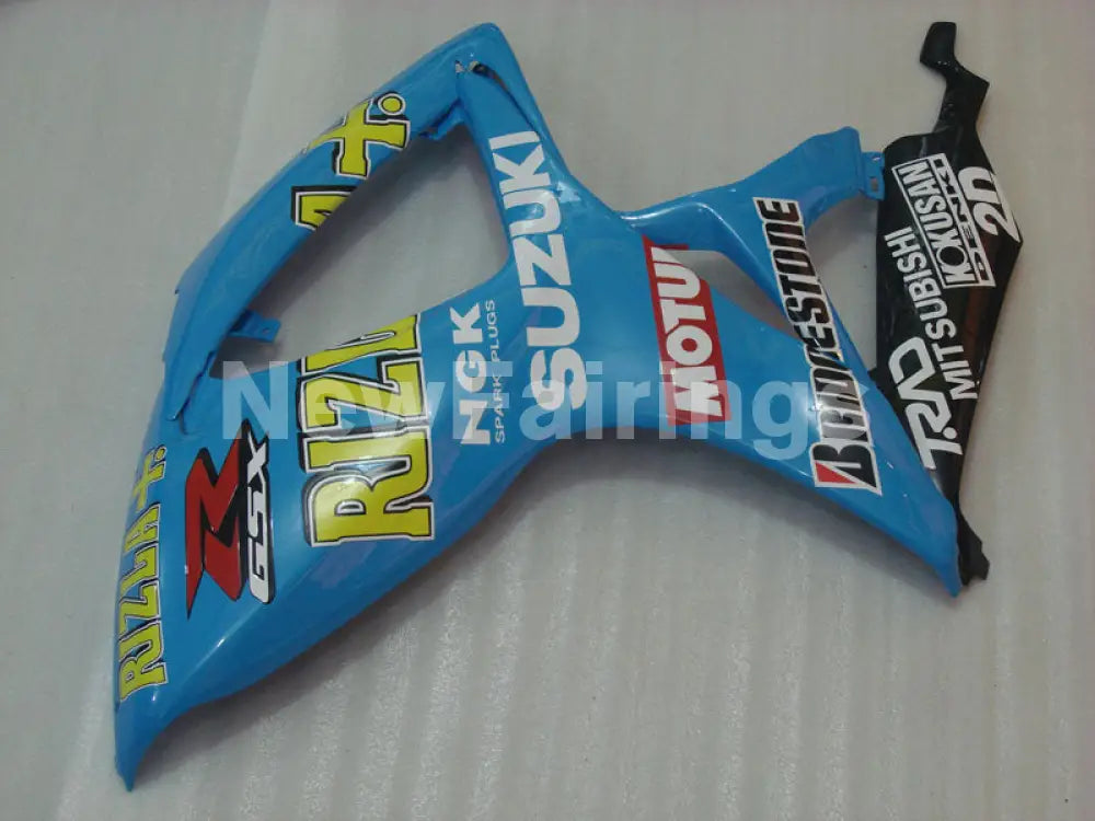 Gsx R600 Rizla Kit Blue and Black Rizla - GSX-R600 06-07 Fairing Kit – NewFairing