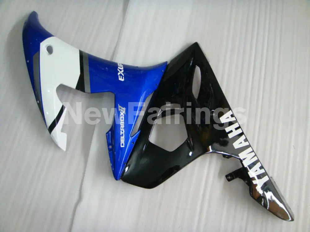 Blue and White Black Factory Style - YZF-R6 03-04 Fairing Kit Vehicles & Parts > Vehicle Parts & Accessories > Motor