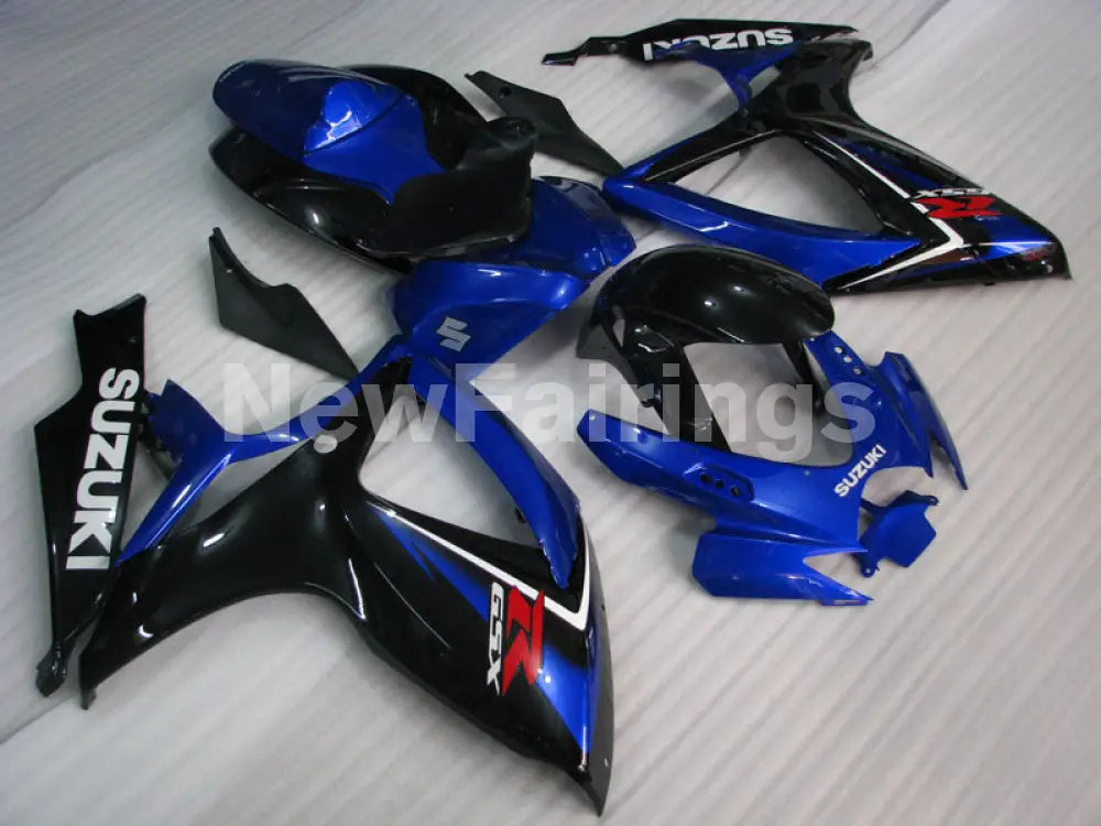 Blue Black Factory Style - GSX-R600 06-07 Fairing Kit