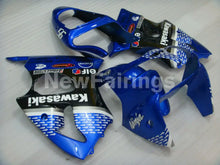 Load image into Gallery viewer, Blue and Black FUCHS NINJA ZX 6R 00 02 Fairing Kit Vehicles