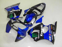 Load image into Gallery viewer, Blue and Black Monster - NINJA ZX-6R 00-02 Fairing Kit
