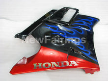 Load image into Gallery viewer, Blue and Black Red Flame - CBR600 F2 91-94 Fairing Kit -