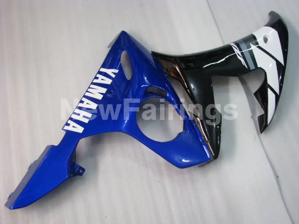 Blue and Black White Factory Style - YZF-R6 03-04 Fairing Kit Vehicles & Parts > Vehicle Parts & Accessories > Motor