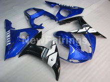 Load image into Gallery viewer, Blue and Black White Factory Style - YZF-R6 03-04 Fairing Kit Vehicles &amp; Parts > Vehicle Parts &amp; Accessories > Motor