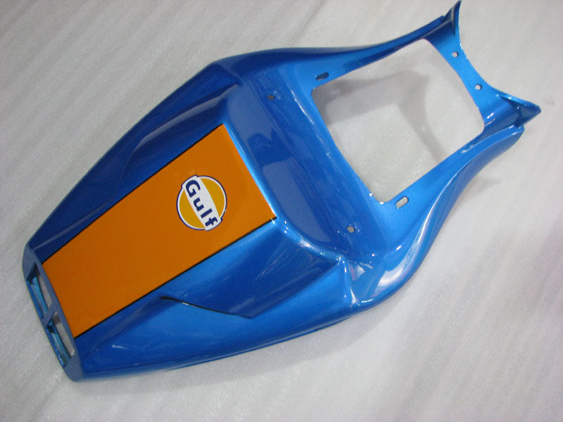 Blue and Orange Gulf - Ducati 748/916/996/998 96-02 Fairing