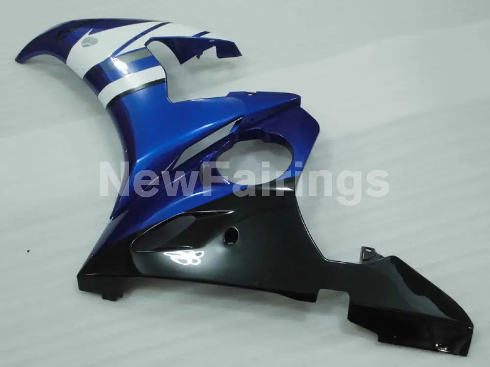 Blue White and Black Factory Style - YZF-R6 03-04 Fairing Kit Vehicles & Parts > Vehicle Parts & Accessories > Motor
