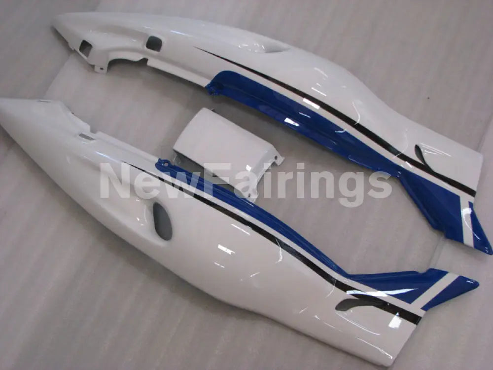 Blue and White Black Factory Style - YZF600R Thundercat 96-07 Fairing Kit Vehicles & Parts > Vehicle Parts &