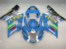 Load image into Gallery viewer, Blue White and Black Rizla - GSX-R750 04-05 Fairing Kit