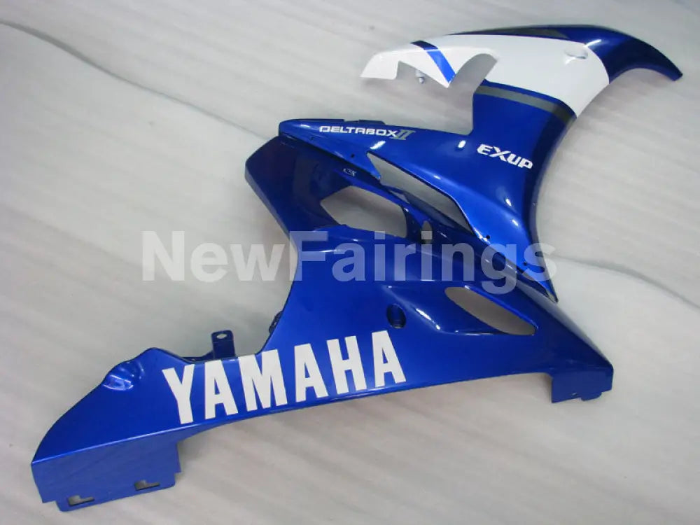 Blue and White Factory Style - YZF-R6 03-04 Fairing Kit Vehicles & Parts > Vehicle Parts & Accessories > Motor Vehicle