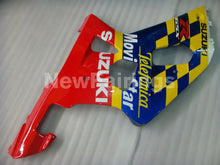 Load image into Gallery viewer, Blue and Yellow Red Movistar - GSX-R600 01-03 Fairing Kit